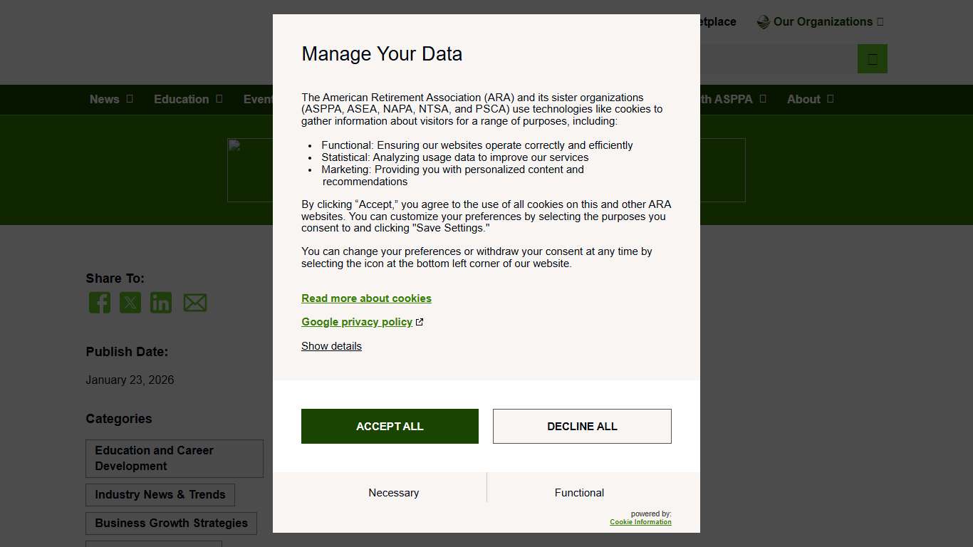 Vote on Topics for ASPPA’s 2026 Annual Conference!